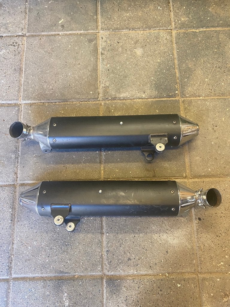 Uitlaat dempers KTM Duke 2 640 type 2008, Ophalen, Gebruikt