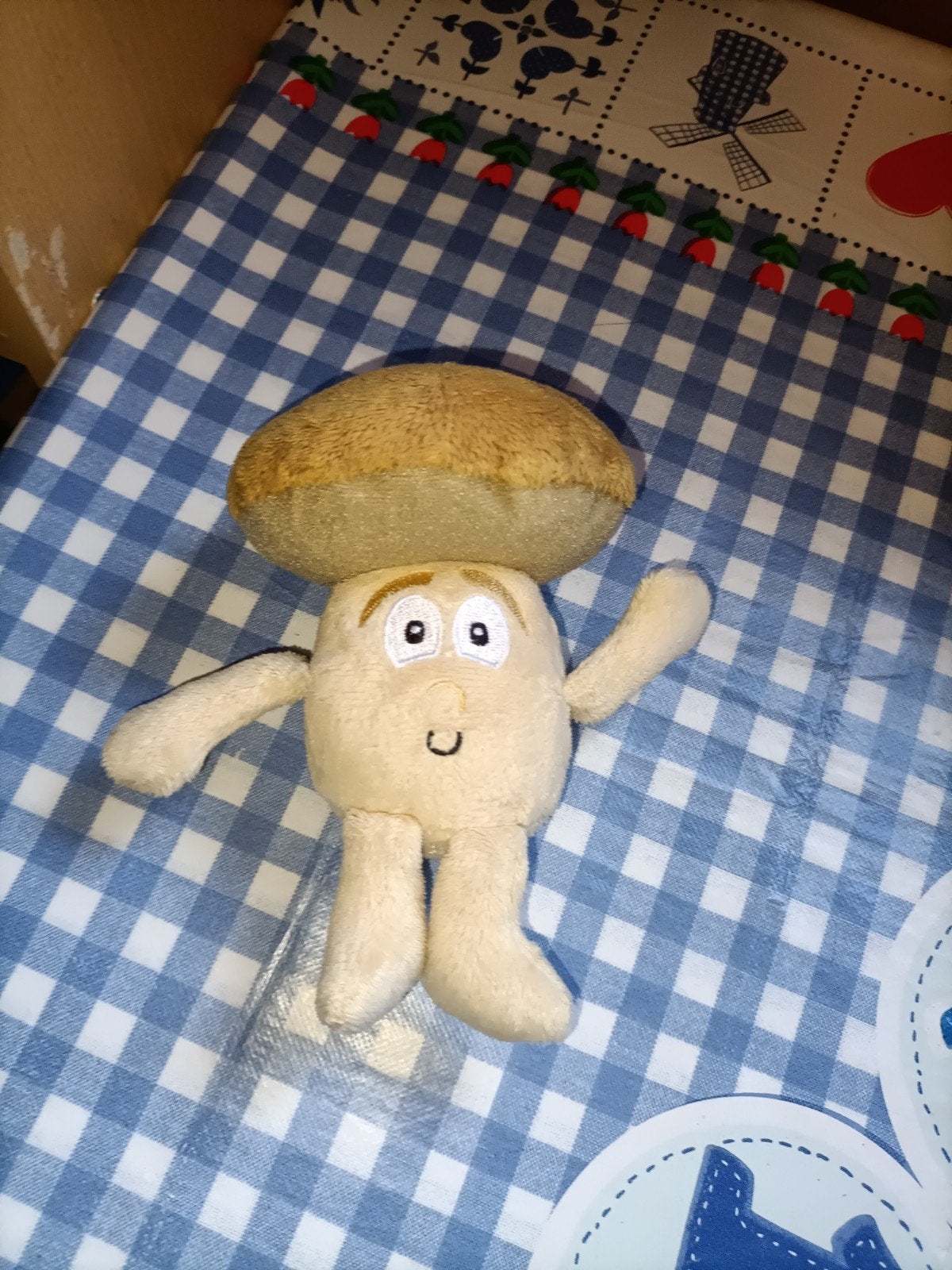 Champignon knuffeltje Lidl 16 cm groot, Ophalen of Verzenden, Zo goed als nieuw, Overige typen