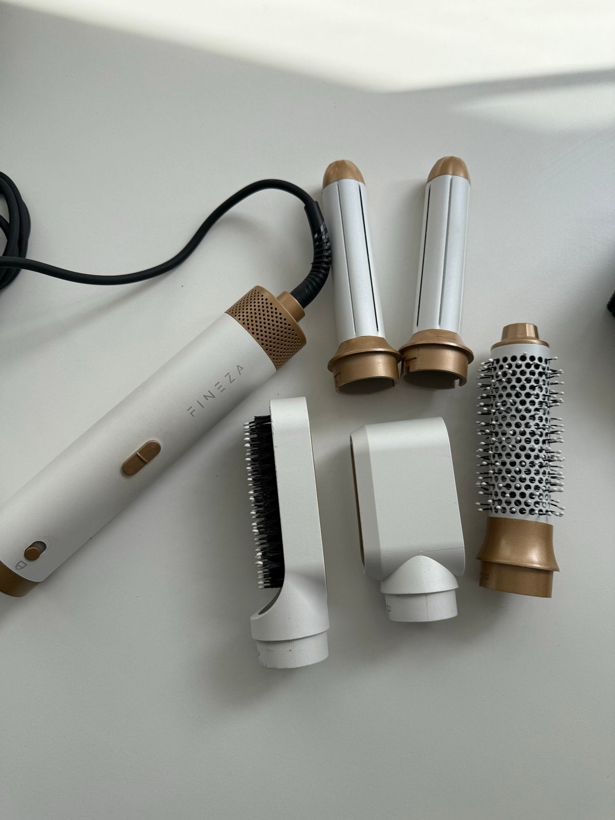 Fineza 5-in-1 Haarstyler Set, Ophalen of Verzenden, Zo goed als nieuw, Haarverzorging