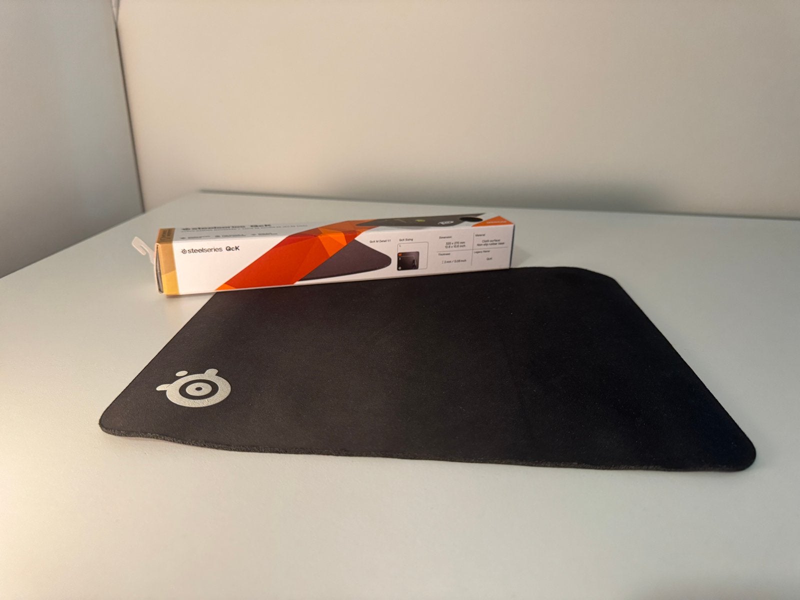 Steelseries QCK Medium (gaming) muismat, Computers en Software, Ophalen of Verzenden, Gaming muismat, Gebruikt