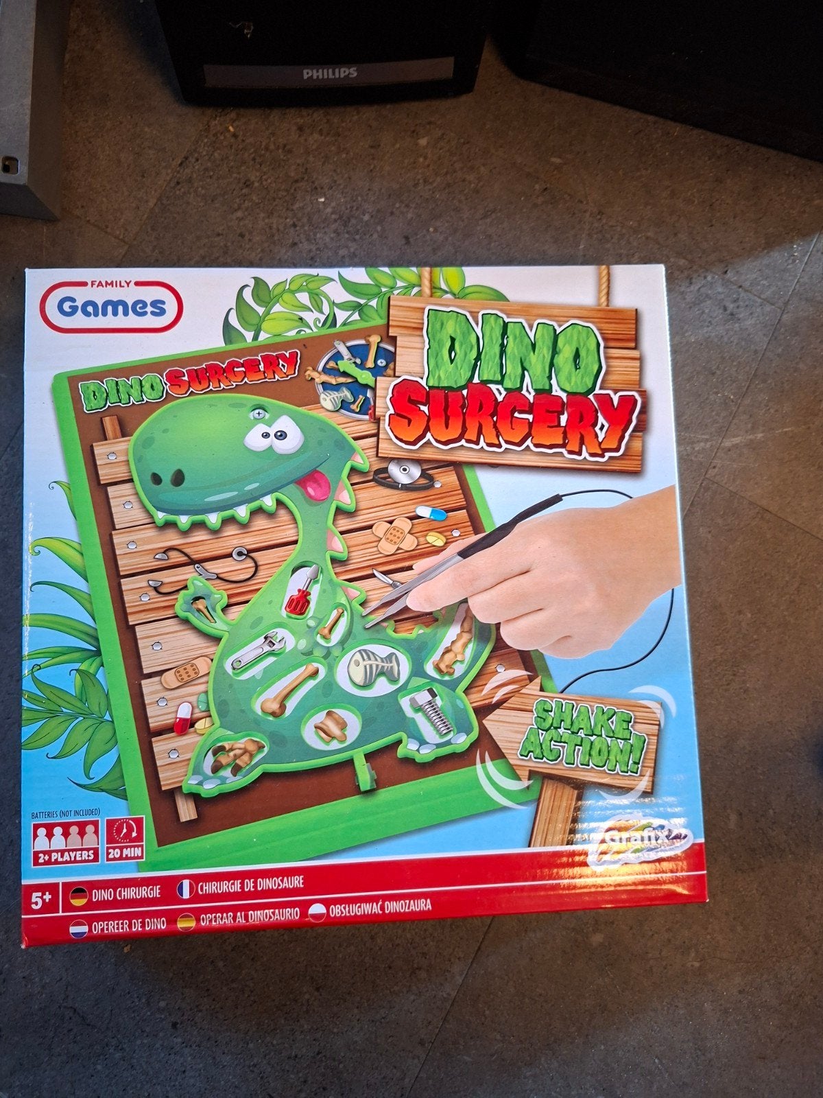 Dino Surgery Gezelschapsspel - Familie Spel, Ophalen, Nieuw, Jongen of Meisje