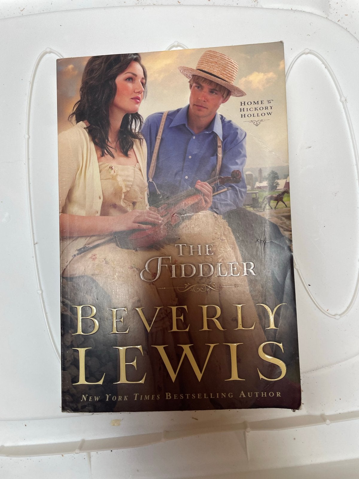 The Fiddler - Beverly Lewis (Roman), Boeken, Romans, Gelezen, Amerika, Ophalen of Verzenden