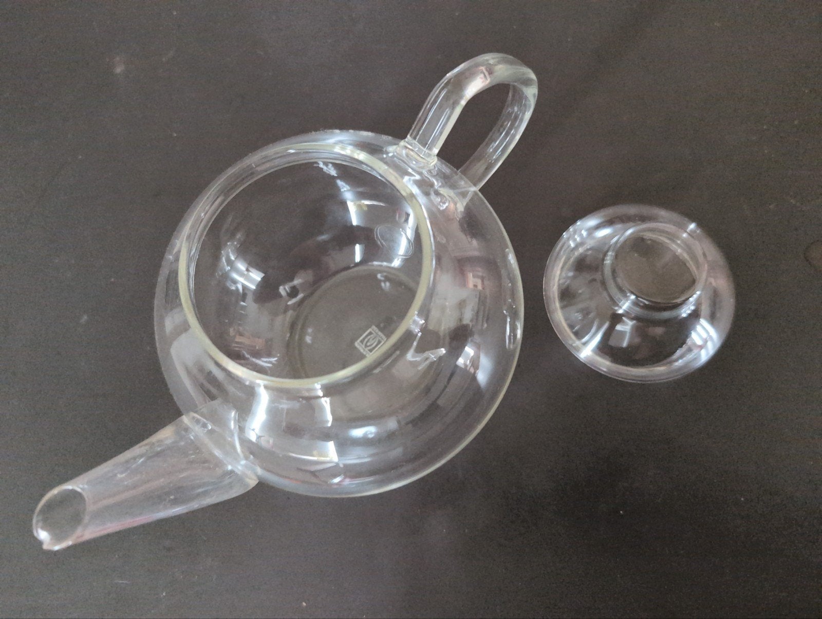Jena glazen theepot, Ophalen of Verzenden, Zo goed als nieuw, Glas
