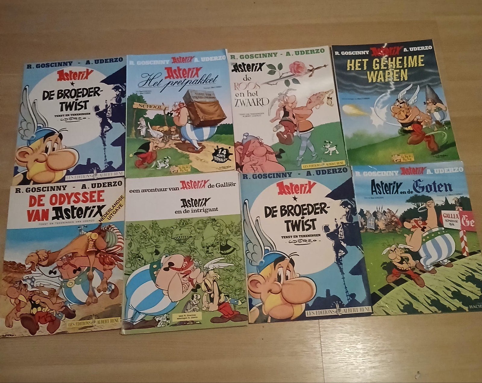 Asterix stripboeken collectie - 8 delen, Ophalen