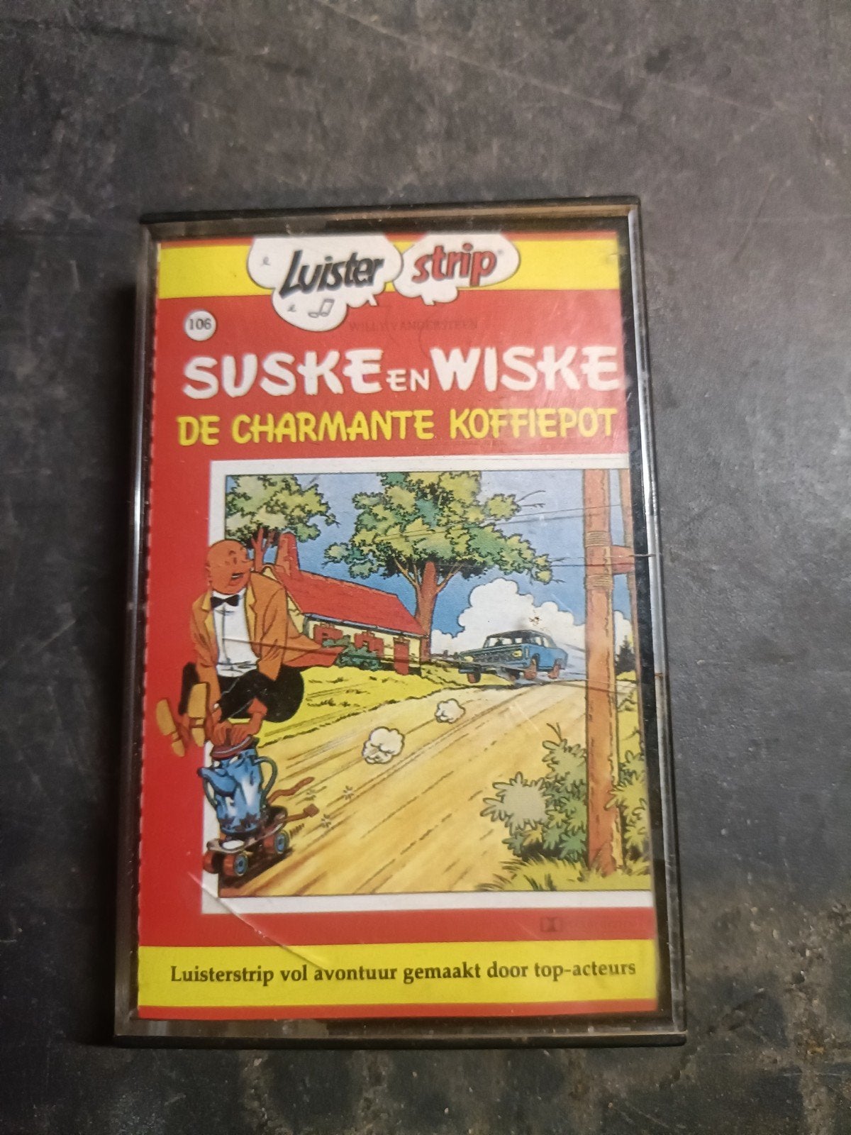 Suske en Wiske - De Charmante Koffiepot (Luisterstrip), Cd's en Dvd's, Cassettebandjes, Gebruikt, Kinderen en Jeugd, 1 bandje