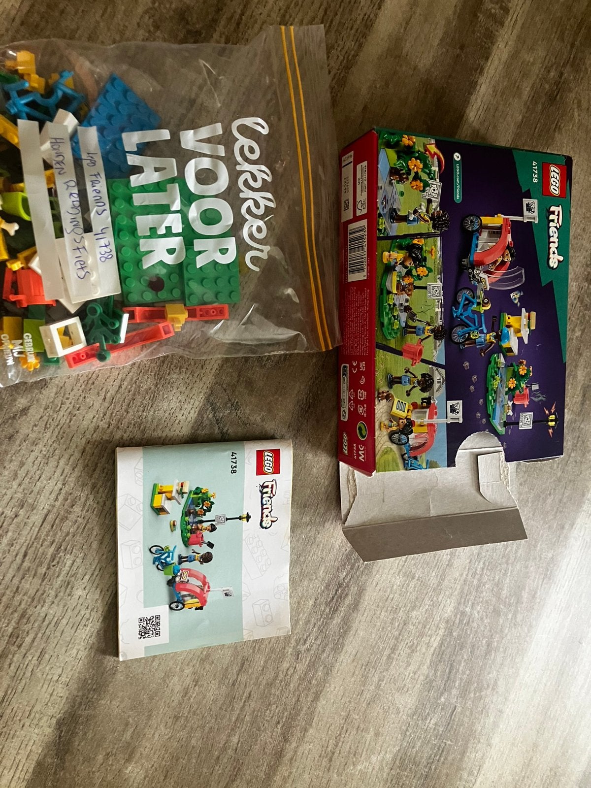 Lego friends honden redding nr 41738, Ophalen of Verzenden, Gebruikt