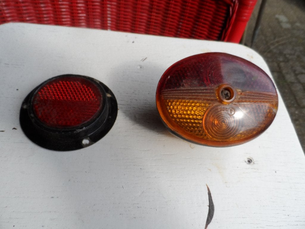Achterlicht + reflector leger  3ta  Triumph, Motoren, Onderdelen | Oldtimers, Ophalen, Gebruikt