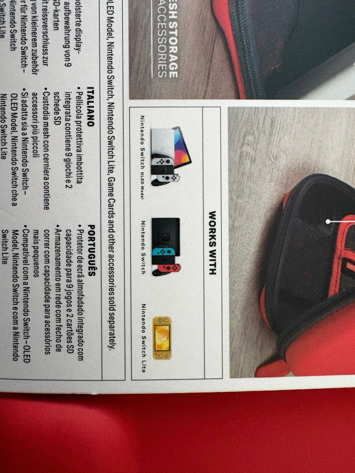 Nintendo Switch Reistas Cover Super Mario, Ophalen of Verzenden, Nieuw