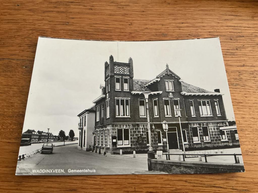 O275 Waddinxveen gemeentehuis DAF, Ophalen of Verzenden, 1960 tot 1980