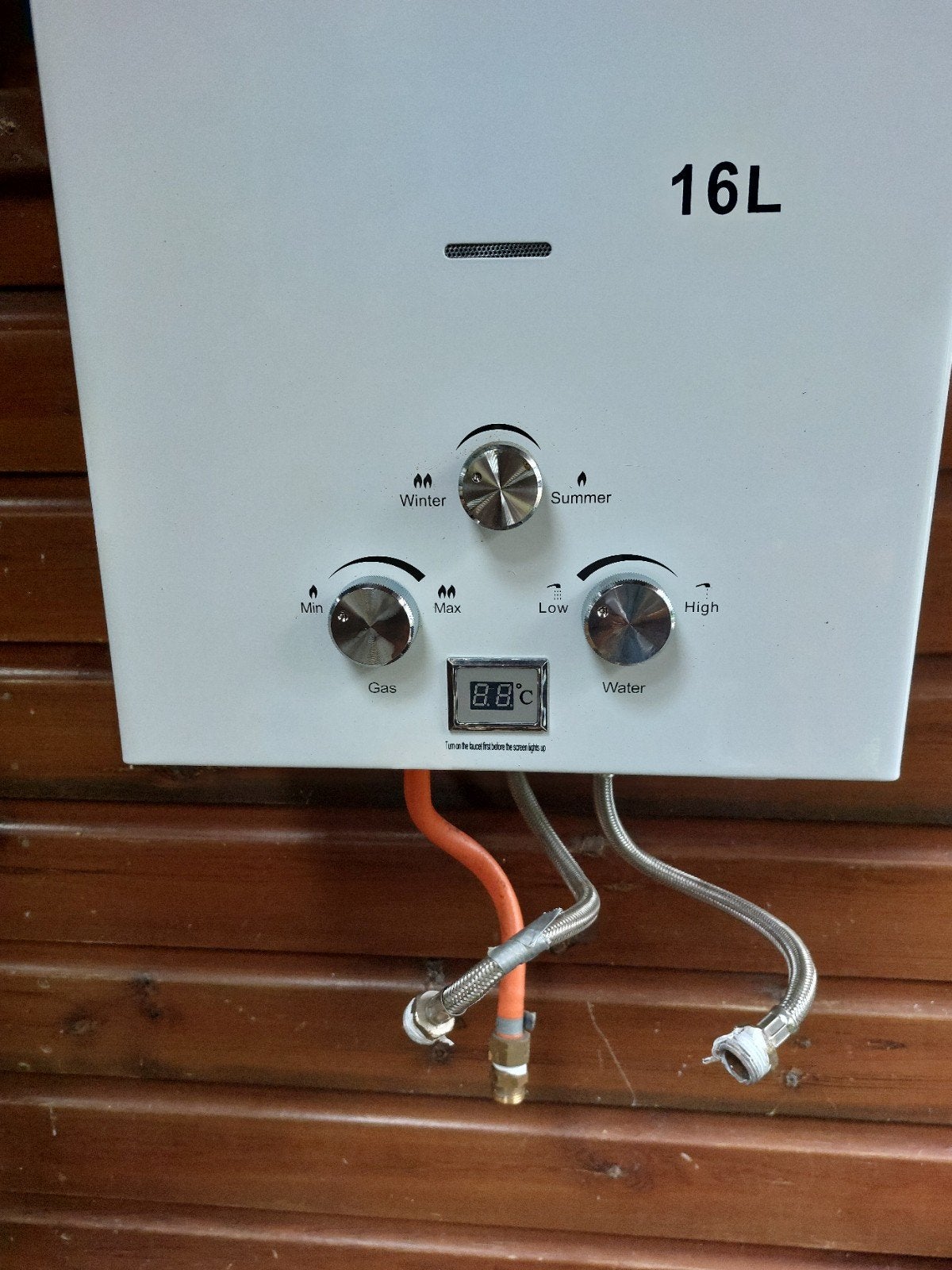 propaan geiser 16L, Minder dan 20 liter, Ophalen, Propaan of Butaan, Geiser