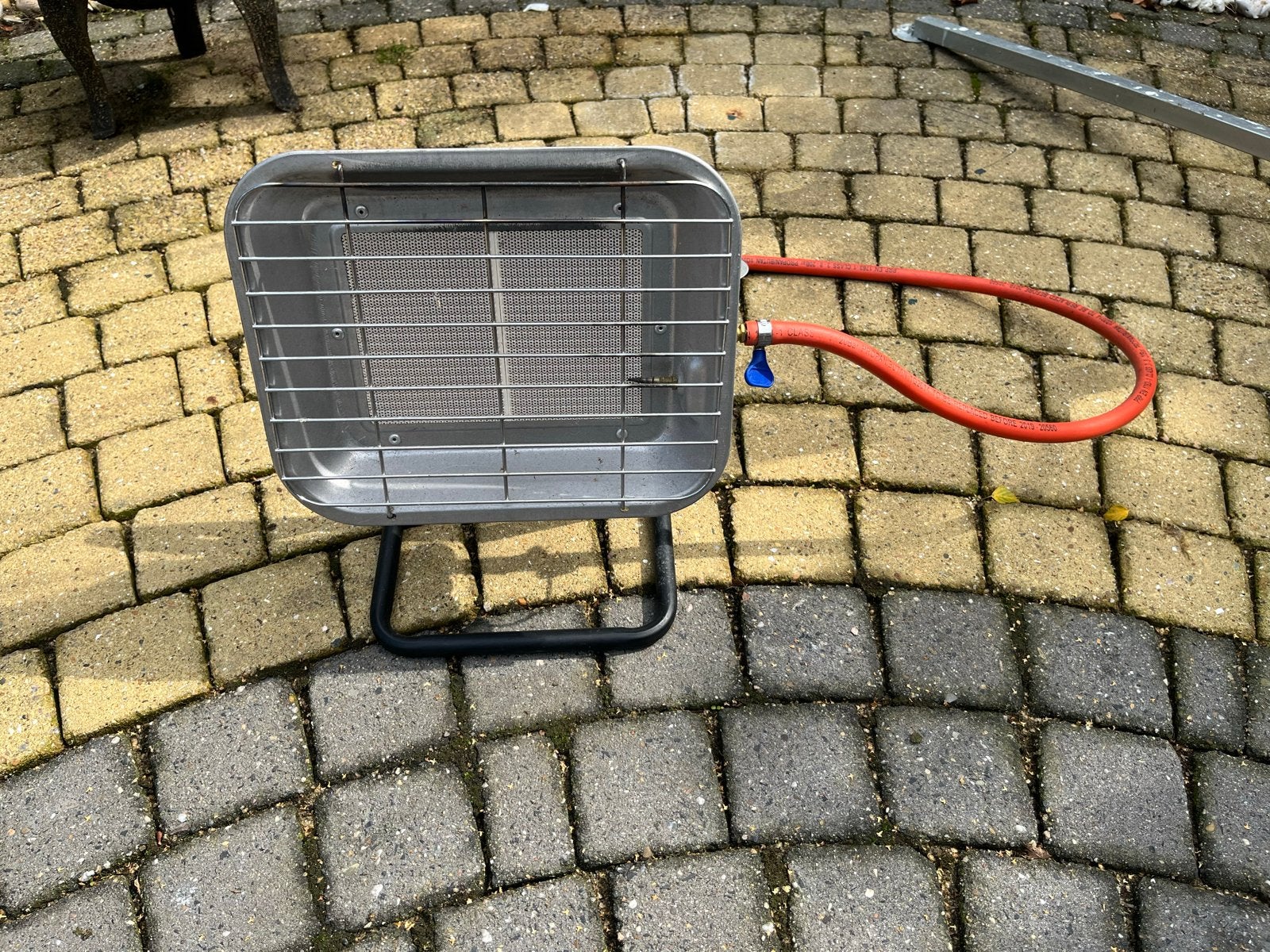 Gasheater / Terrasverwarmer, Tuin en Terras, Ophalen of Verzenden, Gebruikt, Gas, Vloer