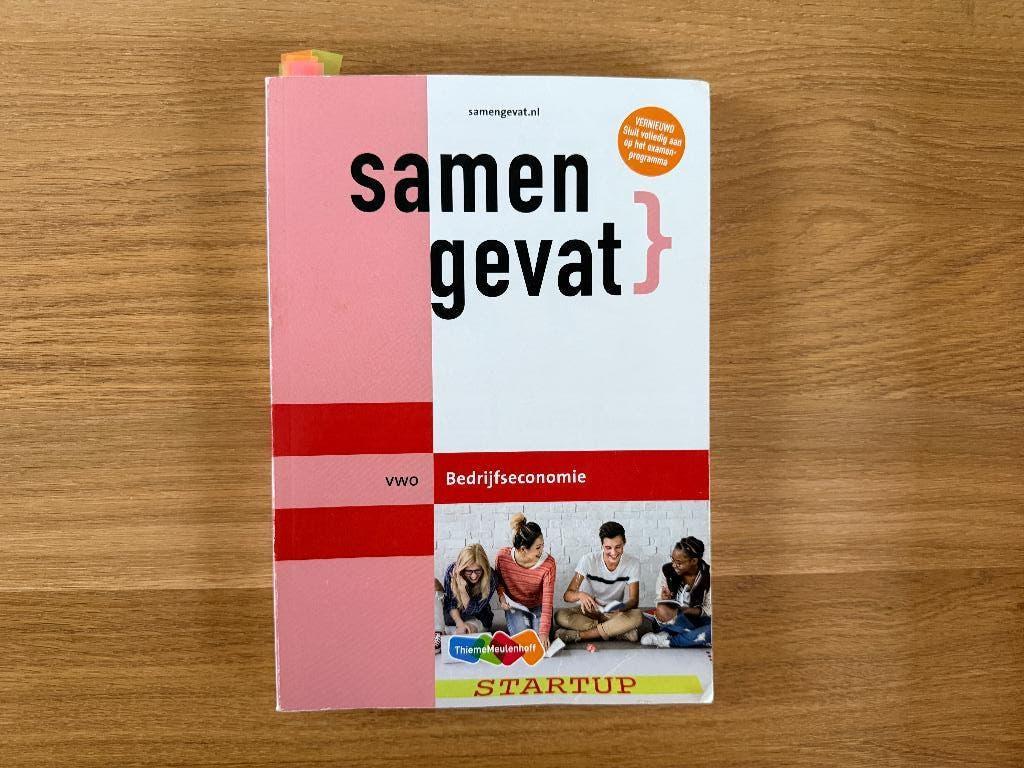 Samengevat Bedrijfseconomie VWO (eindexamen), Boeken, Gelezen, VWO, ThiemeMeulenhoff, Ophalen of Verzenden