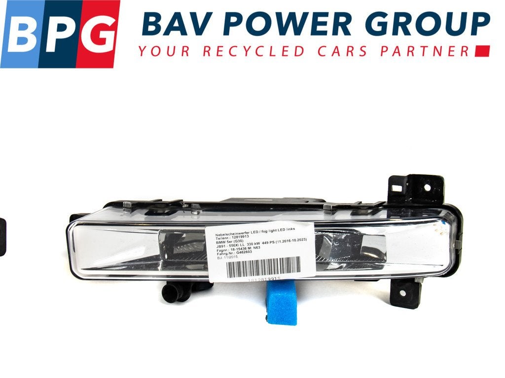 MISTLAMP SET LED G31 BMW 5 serie (G30) (7349131), Gebruikt, BMW, Petuelring 130
80809  München, DE, Bayerische Motoren Werke AG