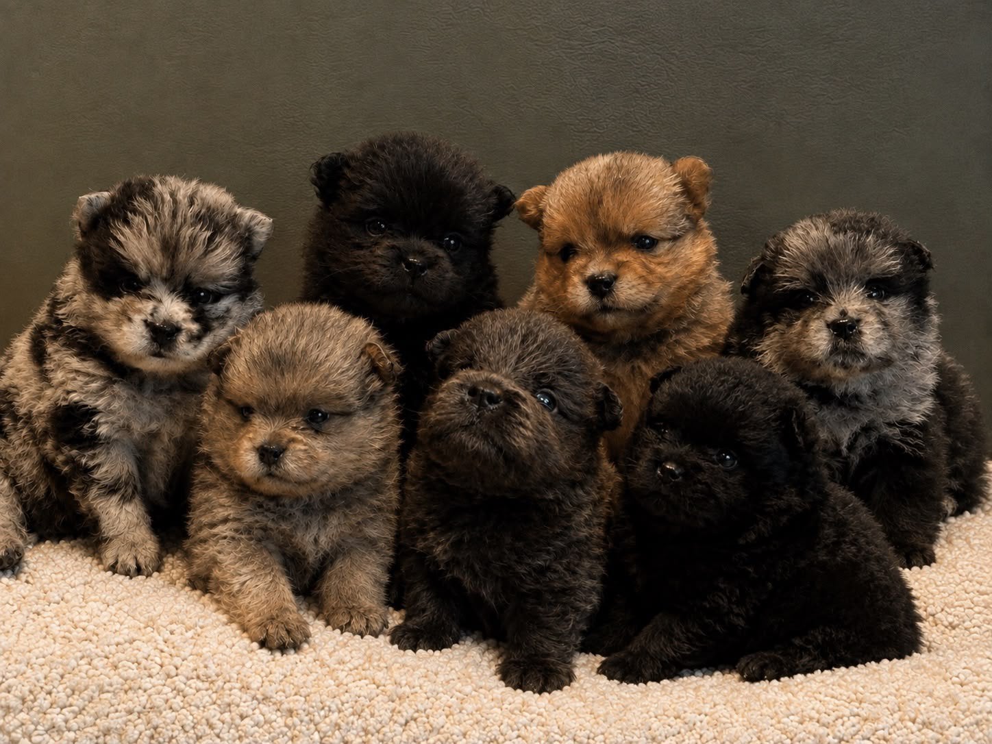 mini chowchow , teddydog pups, Overige rassen, 8 tot 15 weken, Meerdere, Meerdere dieren