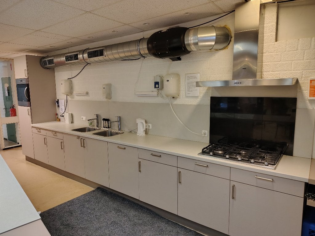 keuken, compleet 5 meter met eiland en kanaalventilator, Ophalen, Gebruikt, Enkelwandige keuken, Kunststof