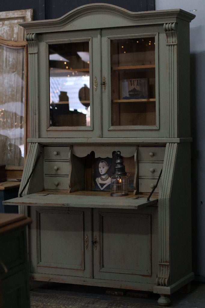 Buffetkast / secretaire *stolp* vintage, Ophalen, Zo goed als nieuw