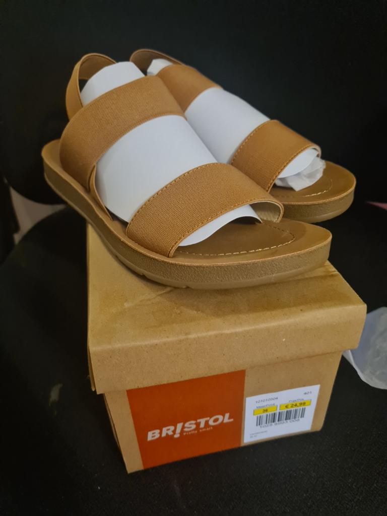 Nieuwe Bristol sandalen maat 36, Meisje, Overige typen, Nieuw, Ophalen of Verzenden