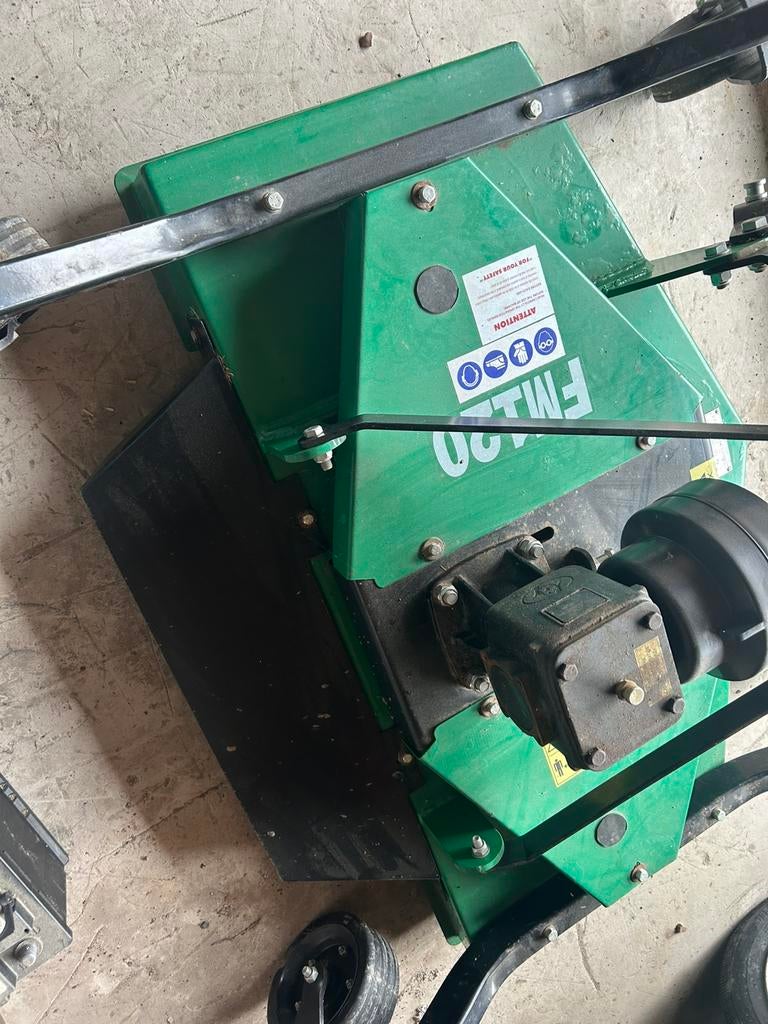 Maaidek weidebloter minitractor iseki yanmar kubota, Ophalen, Zo goed als nieuw, 50 cm of meer
