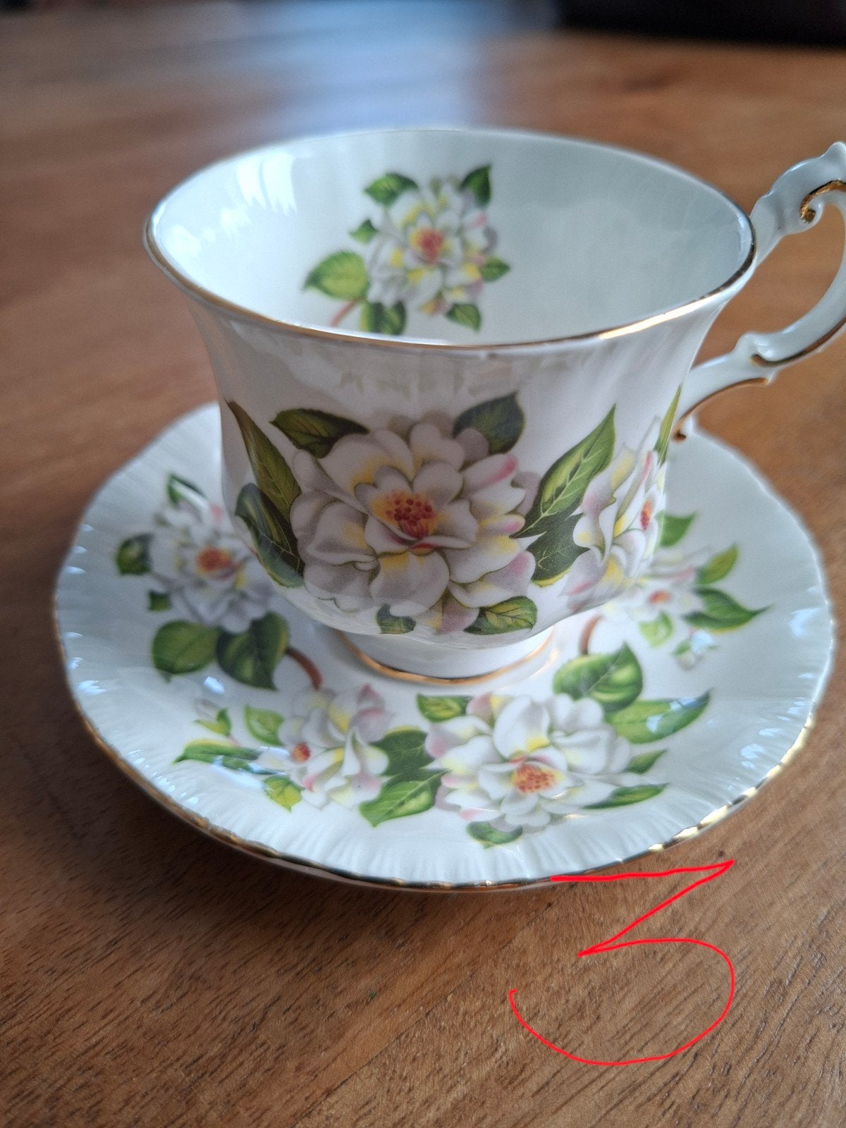 Thee kopje Colar Bear , Paragon, Camelia, Ophalen of Verzenden, Zo goed als nieuw, Porselein, Kop en/of schotel