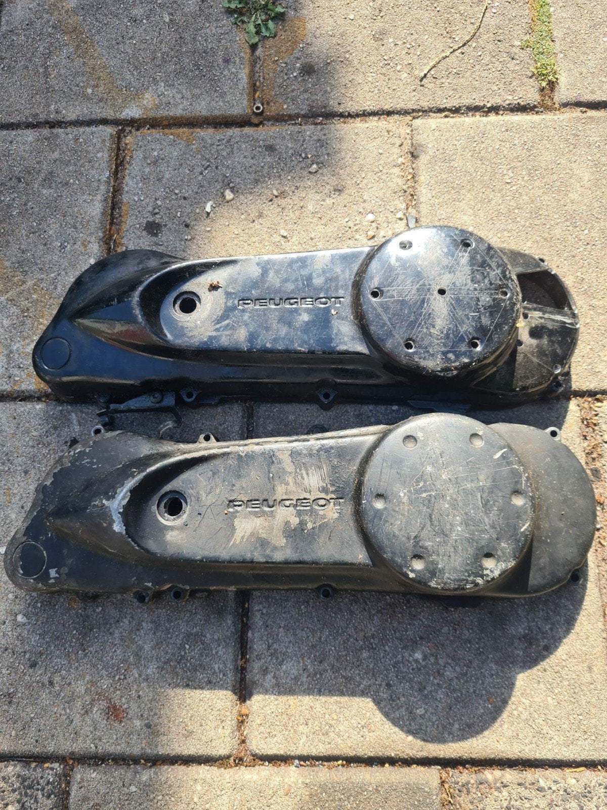2x Carterkap voor Peugeot Speedfight + Vivacity, Fietsen en Brommers, Brommeronderdelen | Scooters, Ophalen of Verzenden, Gebruikt
