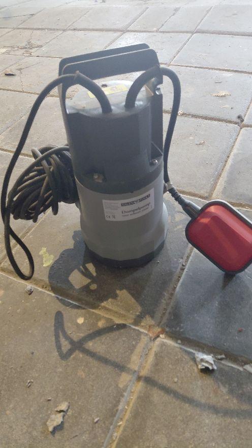 Klokpomp met dompelaar, Tuin en Terras, Waterpompen, Ophalen, Gebruikt, Elektrisch, Dompelpomp