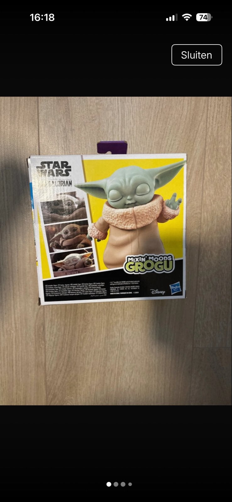 Star Wars The Mandalorian Mixin' Moods Grogu (Baby Yoda), Ophalen of Verzenden, Nieuw