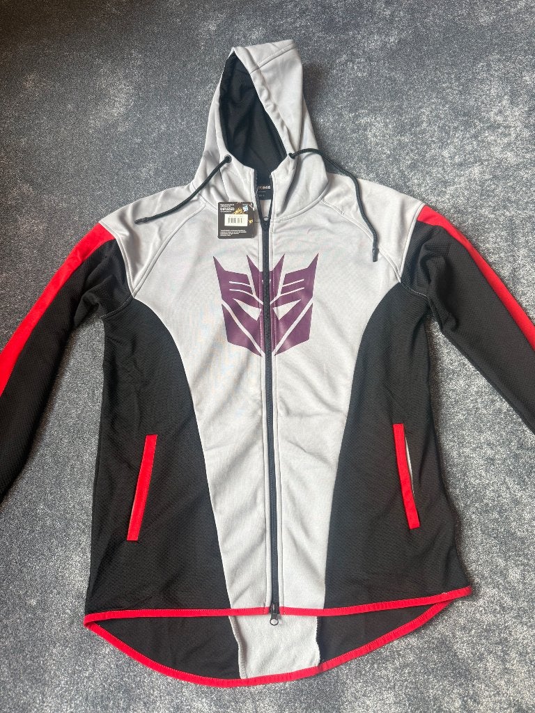 Transformers Decepticon vest hoodie maat L nieuw met labels, Overige generaties, Ophalen of Verzenden, Nieuw, Decepticons