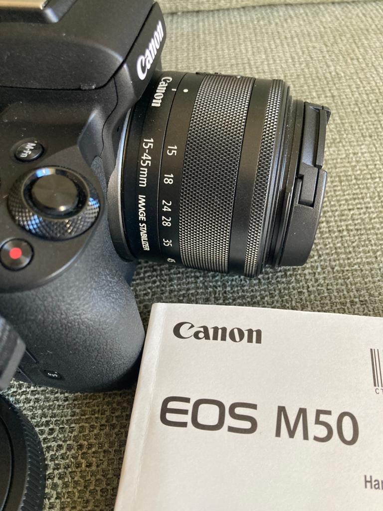 Canon EOS M50, Audio, Tv en Foto, Fotocamera's Digitaal, Ophalen of Verzenden, Zo goed als nieuw, Canon, 8 keer of meer