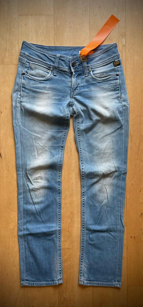 G Star Raw Ford Straight Wmn Jeans spijkerbroek W29 L34, Ophalen of Verzenden, Zo goed als nieuw, Blauw, W28 - W29 (confectie 36)