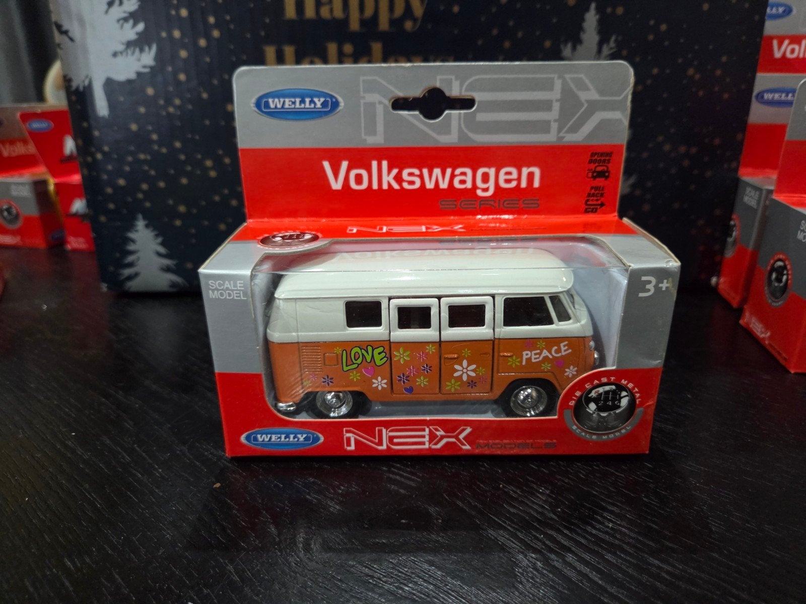 Vw T1 Flower Power Welly Nex, Ophalen of Verzenden, Zo goed als nieuw, Auto, Overige merken