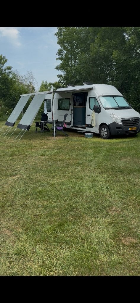 Nette zelfbouwcamper  L3H3, Overige merken, Buscamper of Camperbus, 6 tot 7 meter, Particulier