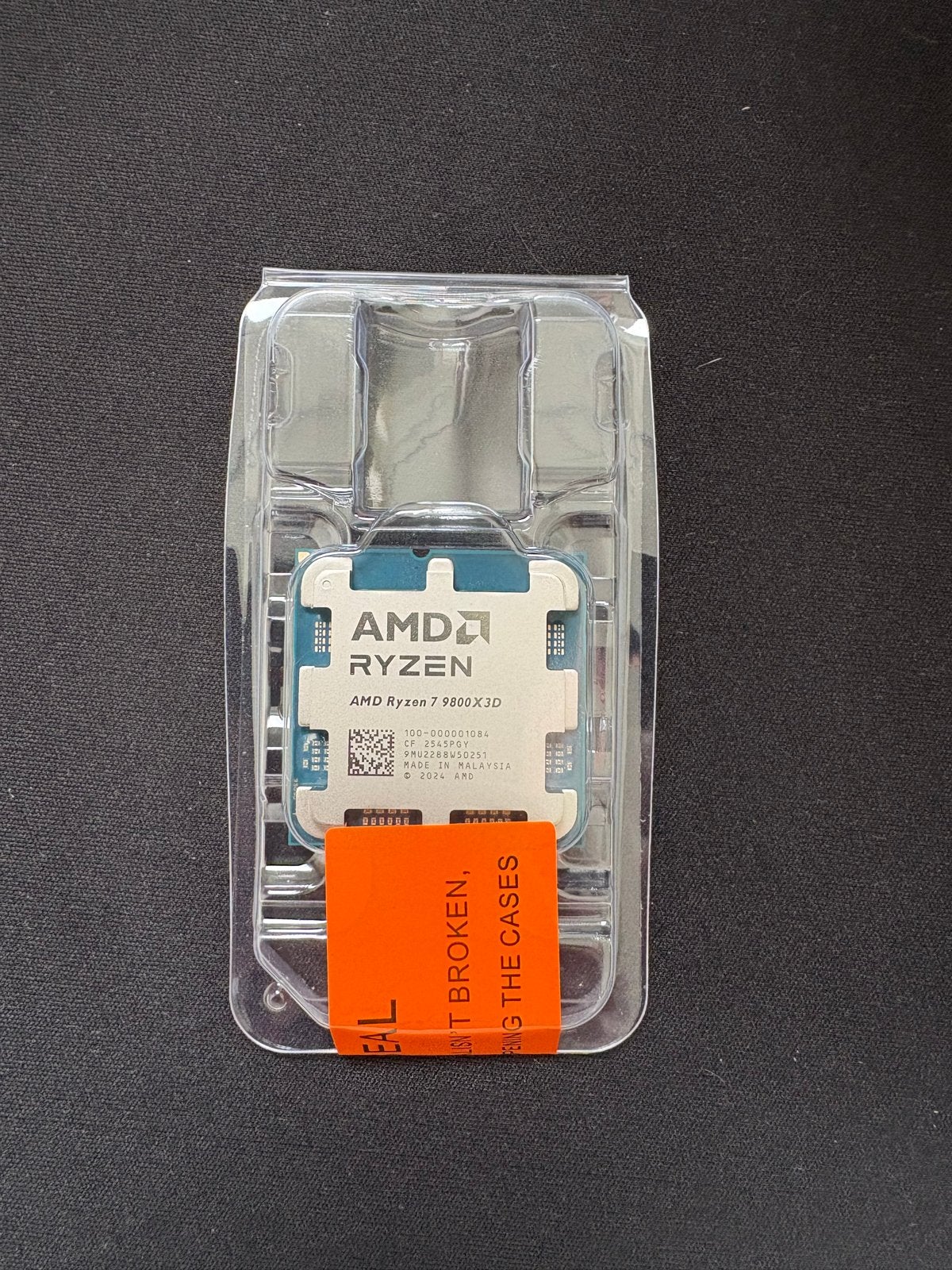 AMD Ryzen 7 9800X3D CPU - Gesealed!, Computers en Software, Nieuw, Ophalen of Verzenden, 4 Ghz of meer, Nvt