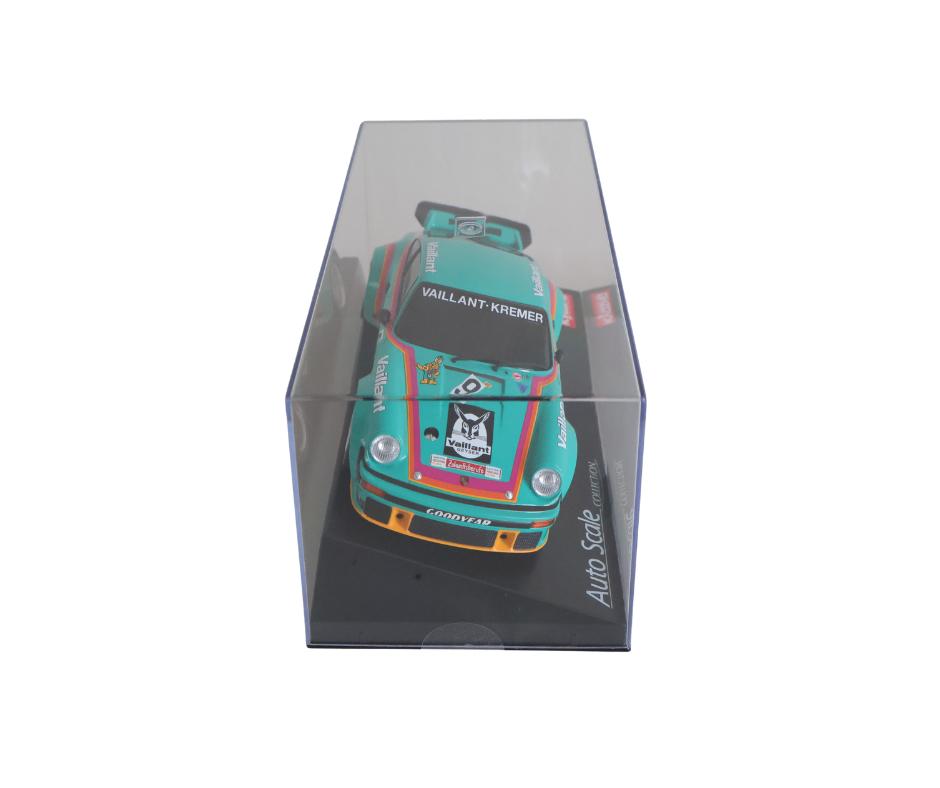 Kyosho Autoscale Mini-Z Porsche 934 RSR 1976 Vaillant No9, Ophalen of Verzenden, Nieuw, Overige schalen, Auto onroad