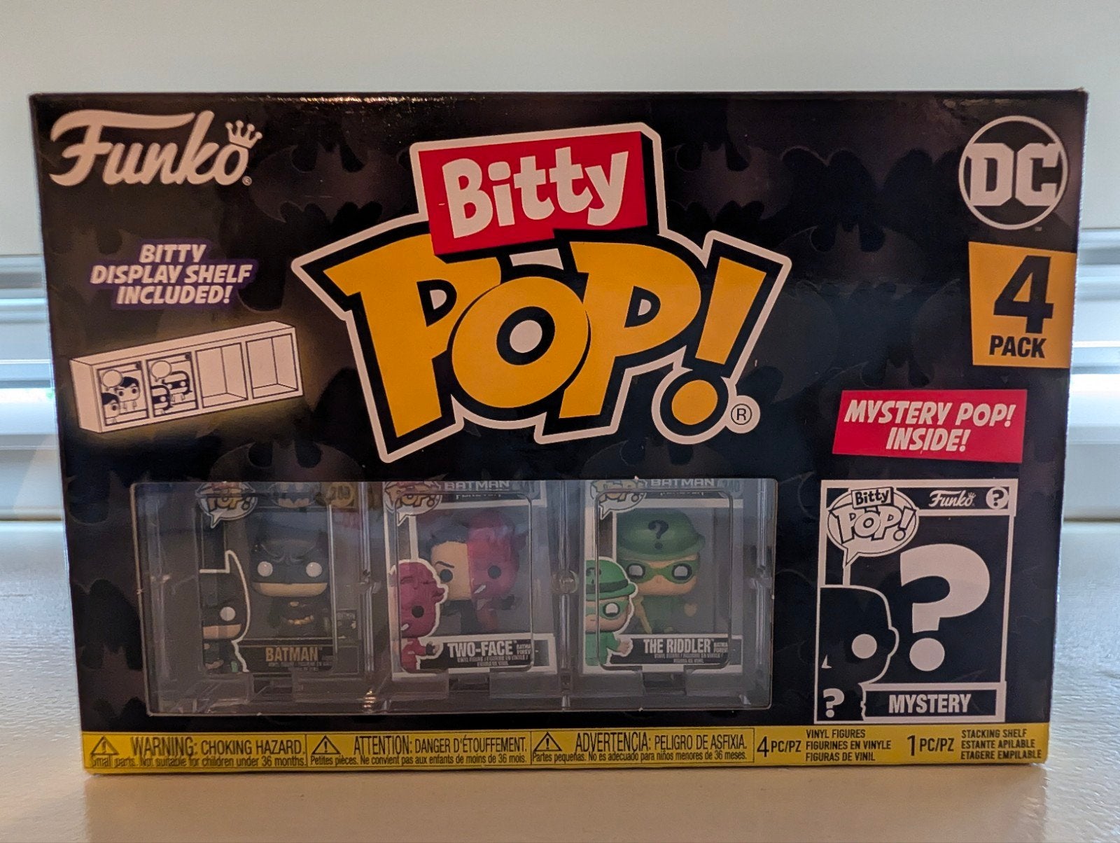 Funko Bitty Pop! DC Batman 4-pack met Mystery Pop!, Ophalen of Verzenden, Nieuw