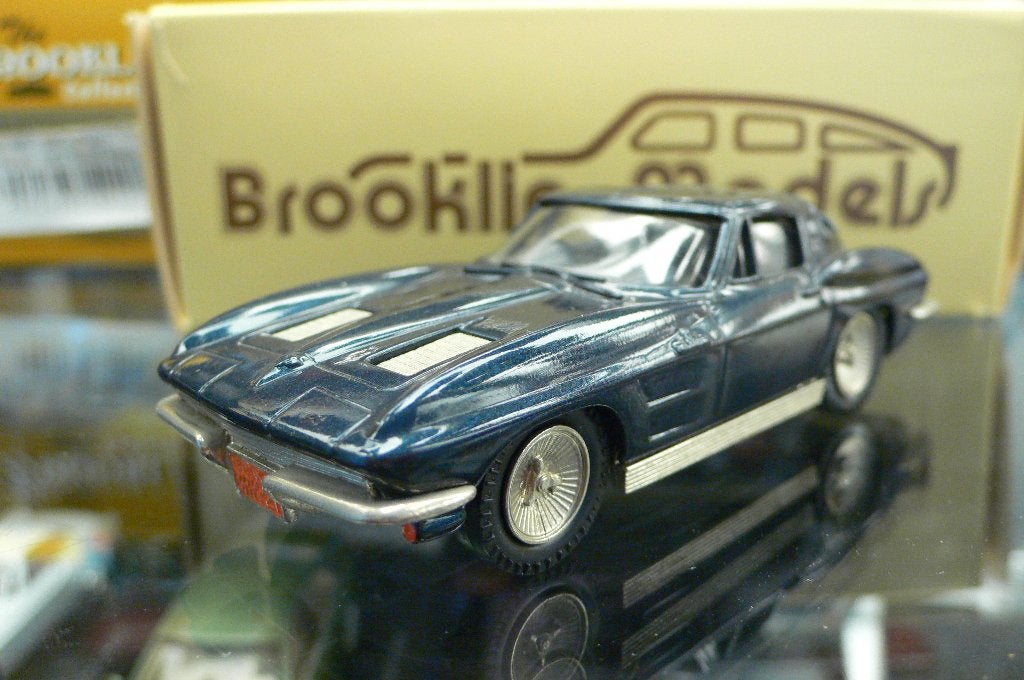 chevrolet corvette stingray 1963 brooklin models brk.21 1/43, Verzenden, Nieuw, Auto, Overige merken