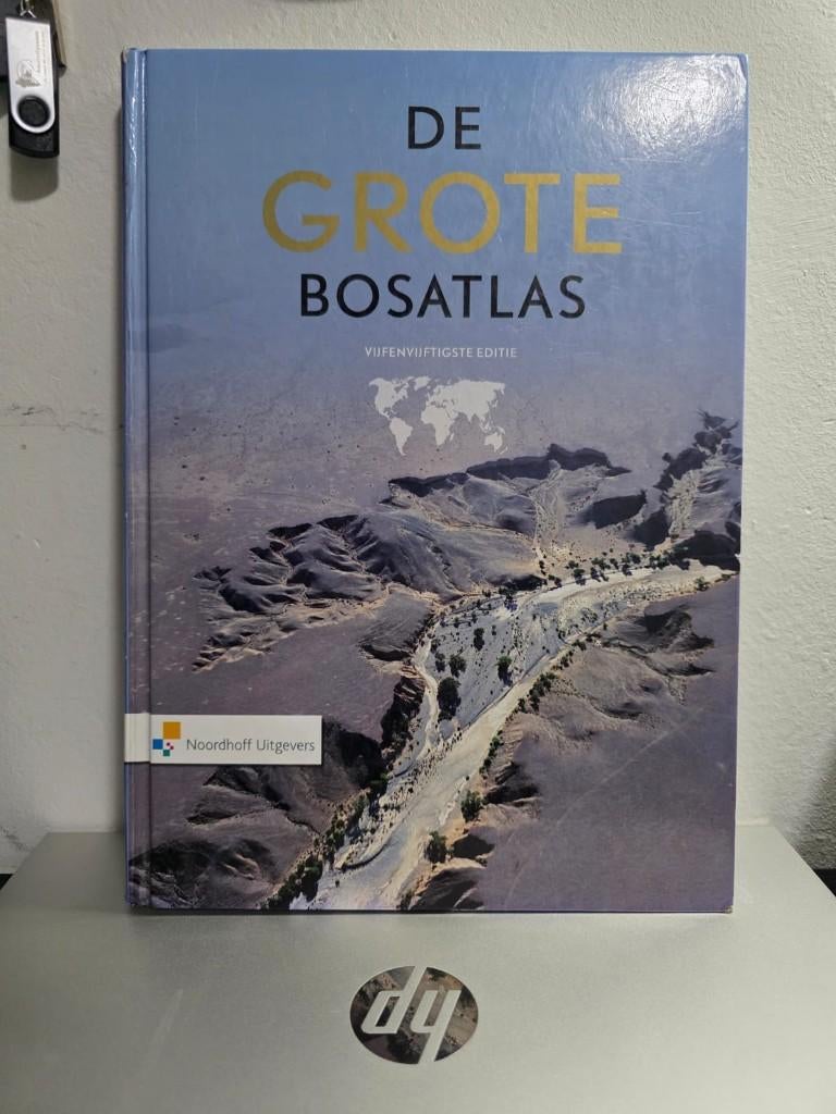 De Grote Bosatlas (55e editie), Boeken, Atlassen en Landkaarten, Zo goed als nieuw, Bosatlas, Wereld, 2000 tot heden, Ophalen of Verzenden