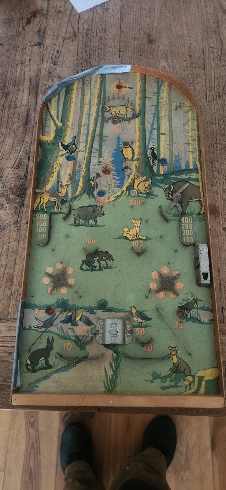 Vintage Flipperkast - Werkend met kleine beschadiging, Ophalen of Verzenden