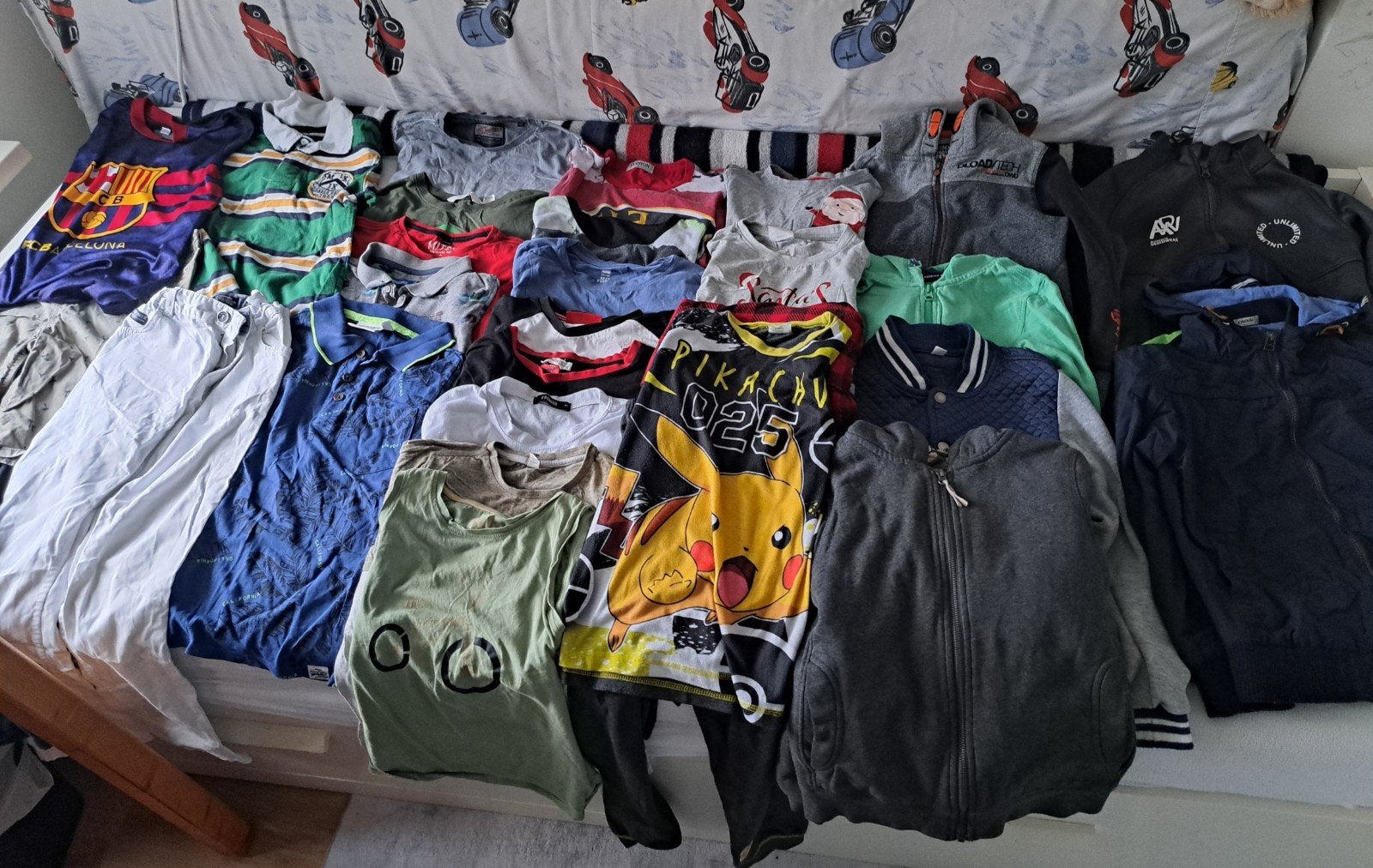 Grote kledingbundel voor jongens, maat 134-140, Kinderen en Baby's, Kinderkleding | Maat 140, Gebruikt, Ophalen of Verzenden, Shirt of Longsleeve