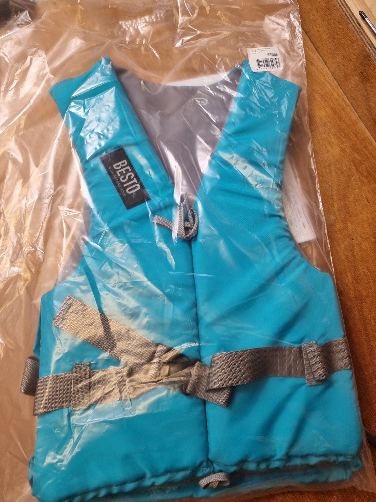 Nieuw Besto Dinghy Aqua 50N XL zwemvest 70+ kg, Besto, Nieuw, Ophalen of Verzenden, Dame of Heer