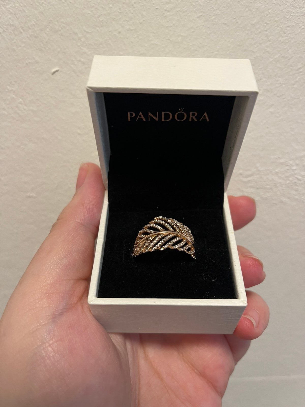 Rose gouden Pandora ring maat 60, Overige kleuren, 19 tot 20, Nieuw, Ophalen of Verzenden