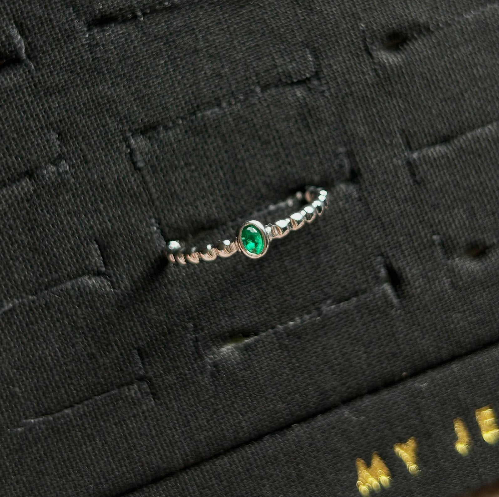 Myjewellery - verstelbare ring met geboortesteen, Nieuw, Ophalen of Verzenden, Met edelsteen, Dame