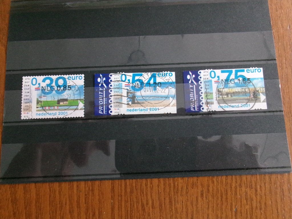 2001 - eurozegels (316g), Verzenden, Gestempeld