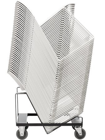 GEZOCHT: kar voor Howe 40/4 stoelen, Zakelijk, Overige kleuren, Ophalen of Verzenden, Zo goed als nieuw