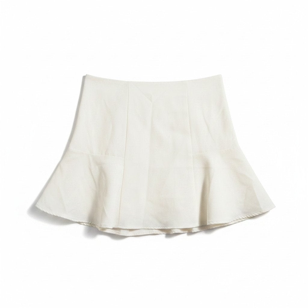 Stradivarius Skort maat 38, Maat 38/40 (M), Wit, Ophalen of Verzenden, Zo goed als nieuw