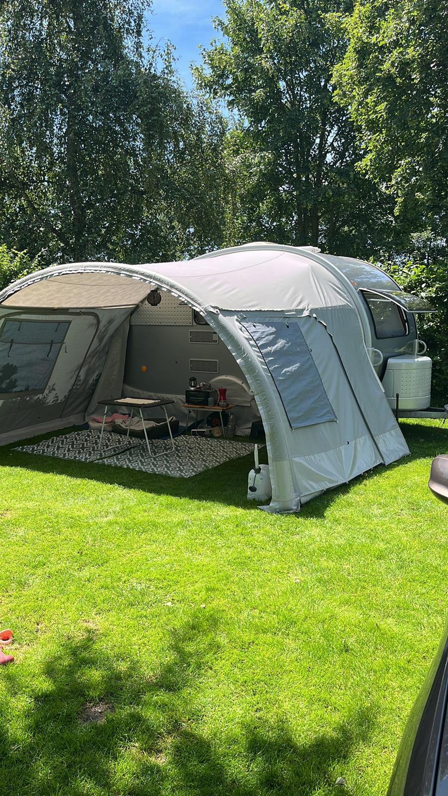 Te koop oppompbare Karsten voortent T@b400, Ophalen, Zo goed als nieuw