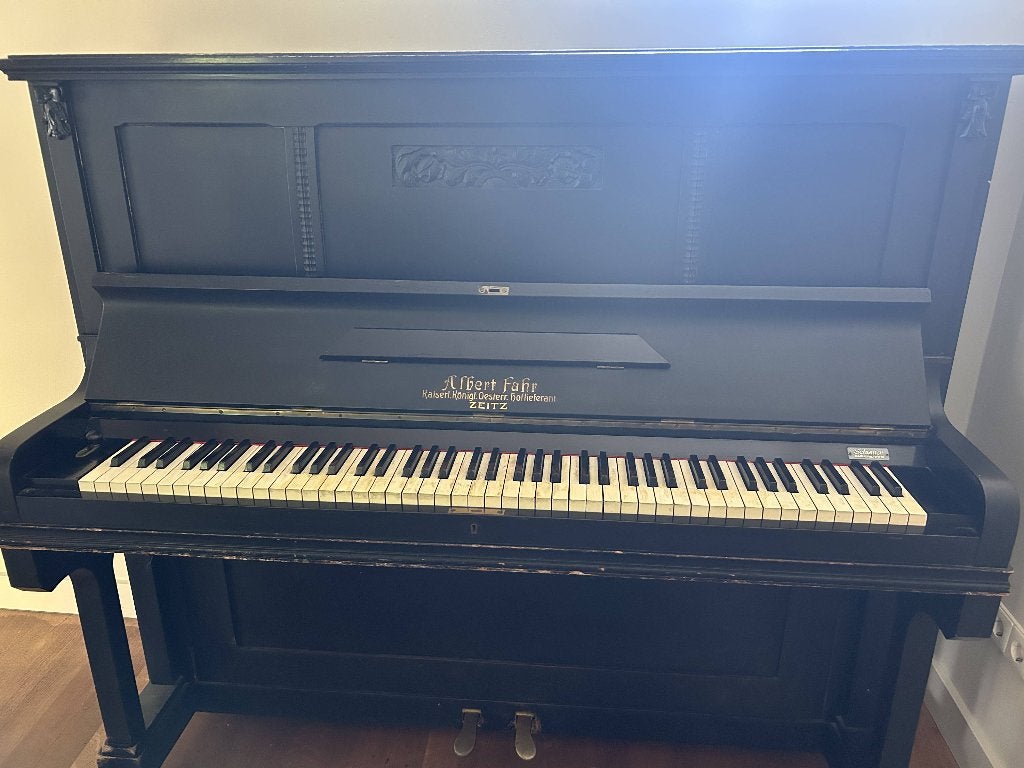 Zwarte Piano Gratis!, Ophalen, Gebruikt, Zwart, Piano