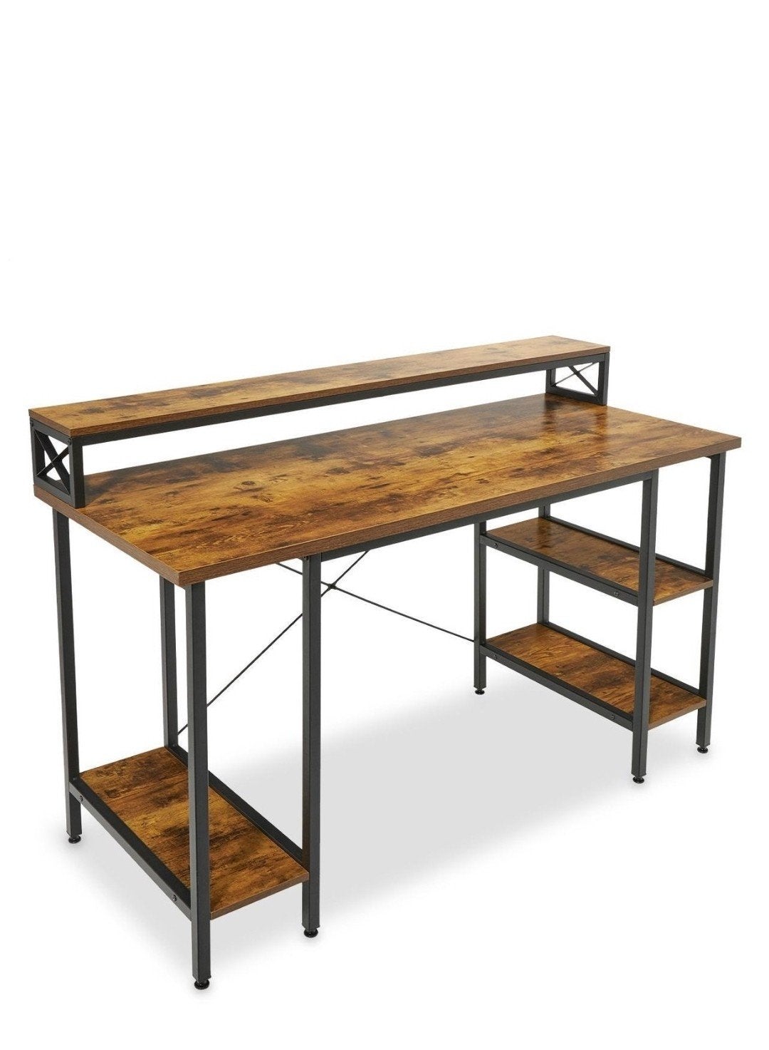 Bureau, Ophalen, Gebruikt, Hout, Bruin