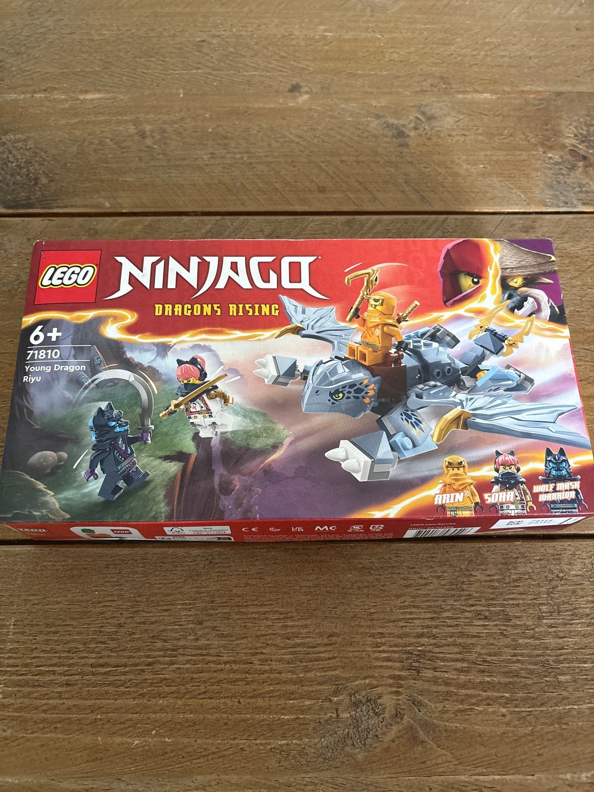 LEGO Ninjago 71810 Young Dragon Riyu - Nieuw in doos, Ophalen of Verzenden, Nieuw, Overige merken