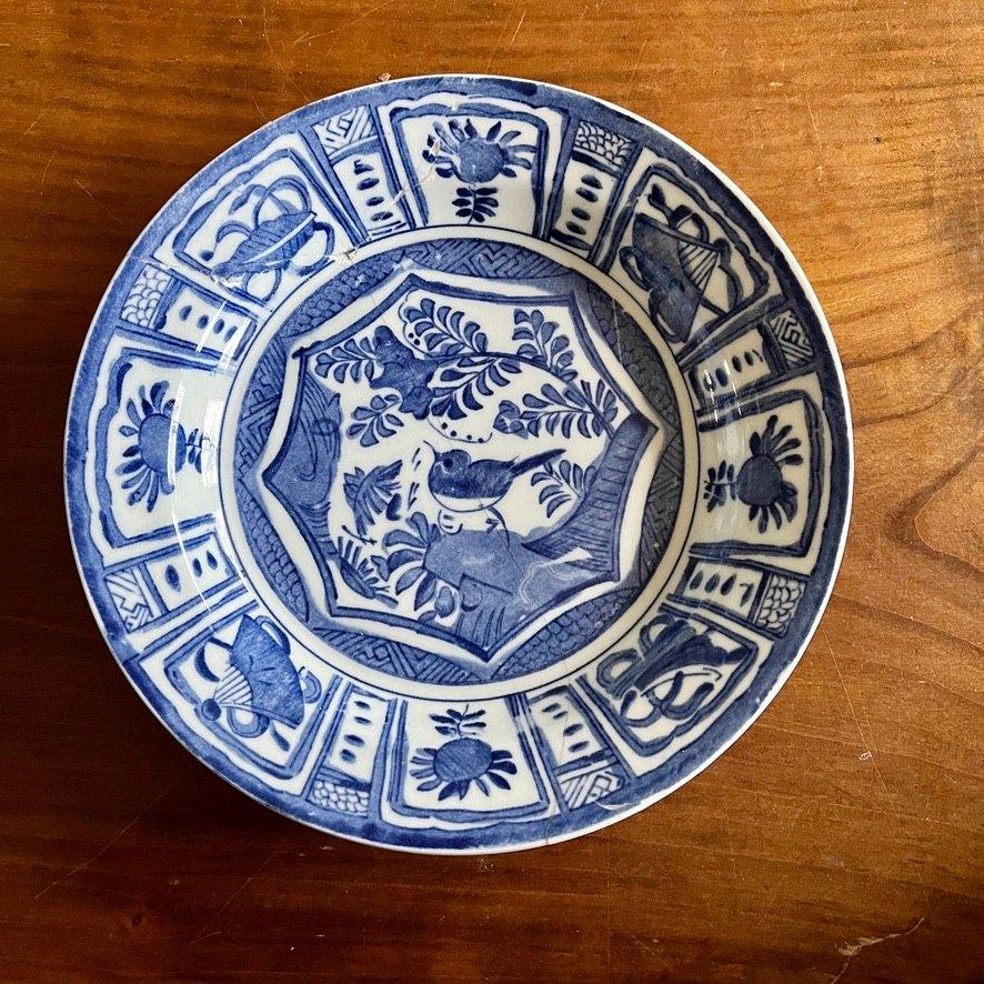 Porselein sierbord, Antiek en Kunst, Antiek | Wandborden en Tegels, Ophalen of Verzenden