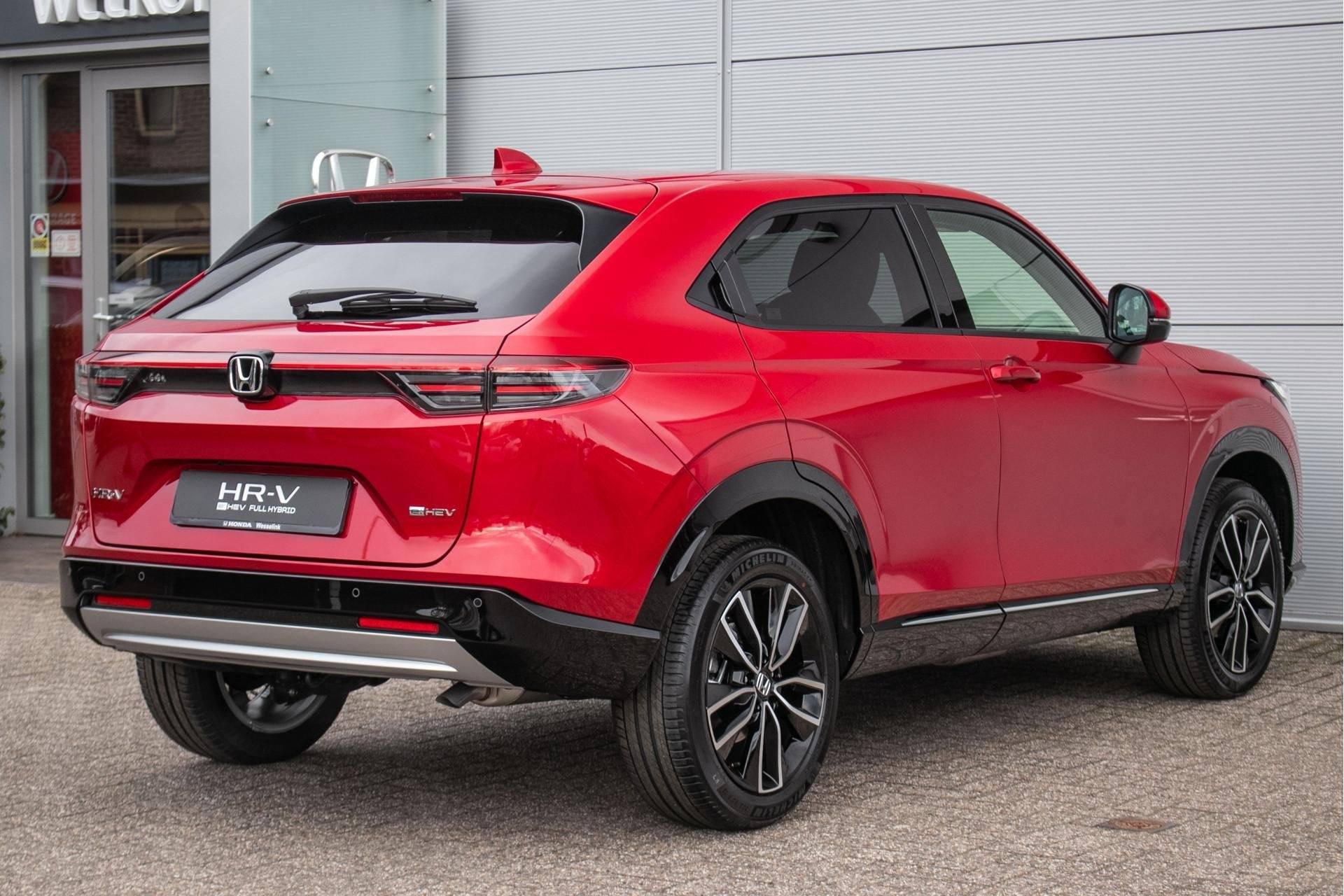 Honda HR-V 1.5 e:HEV Advance - Cons.prijs rijklr | Honda Sen, Auto's, 1380 kg, 1498 cc, Zwart, Leder en Stof